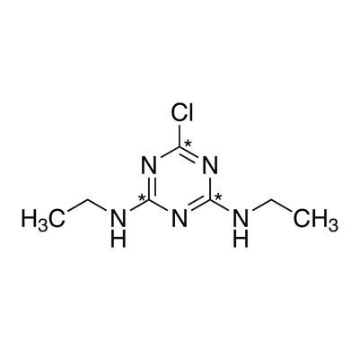 Simazine (ring-¹³C₃, 99%) 100 µg/mL in acetonitrile